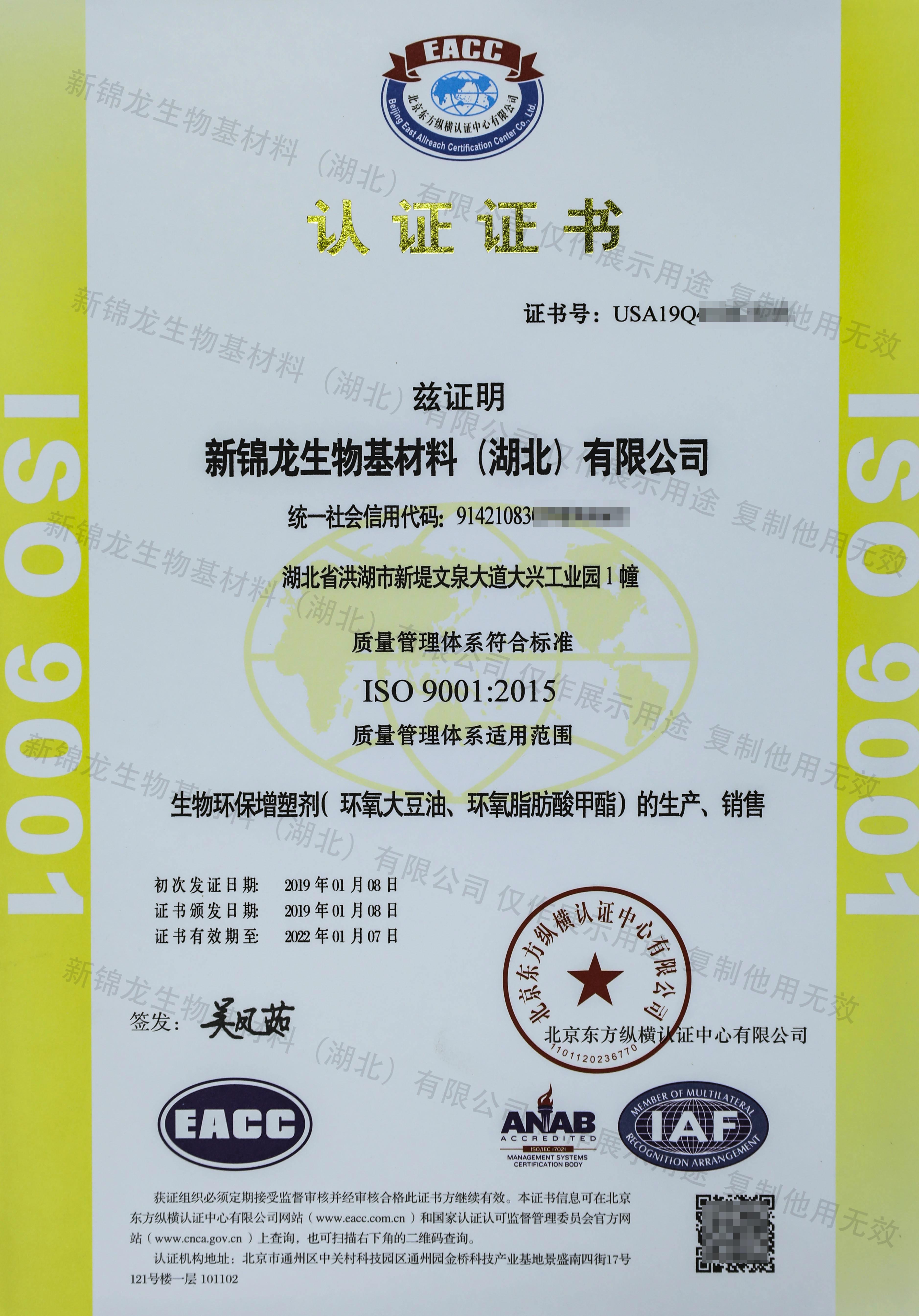 ISO9001中文版